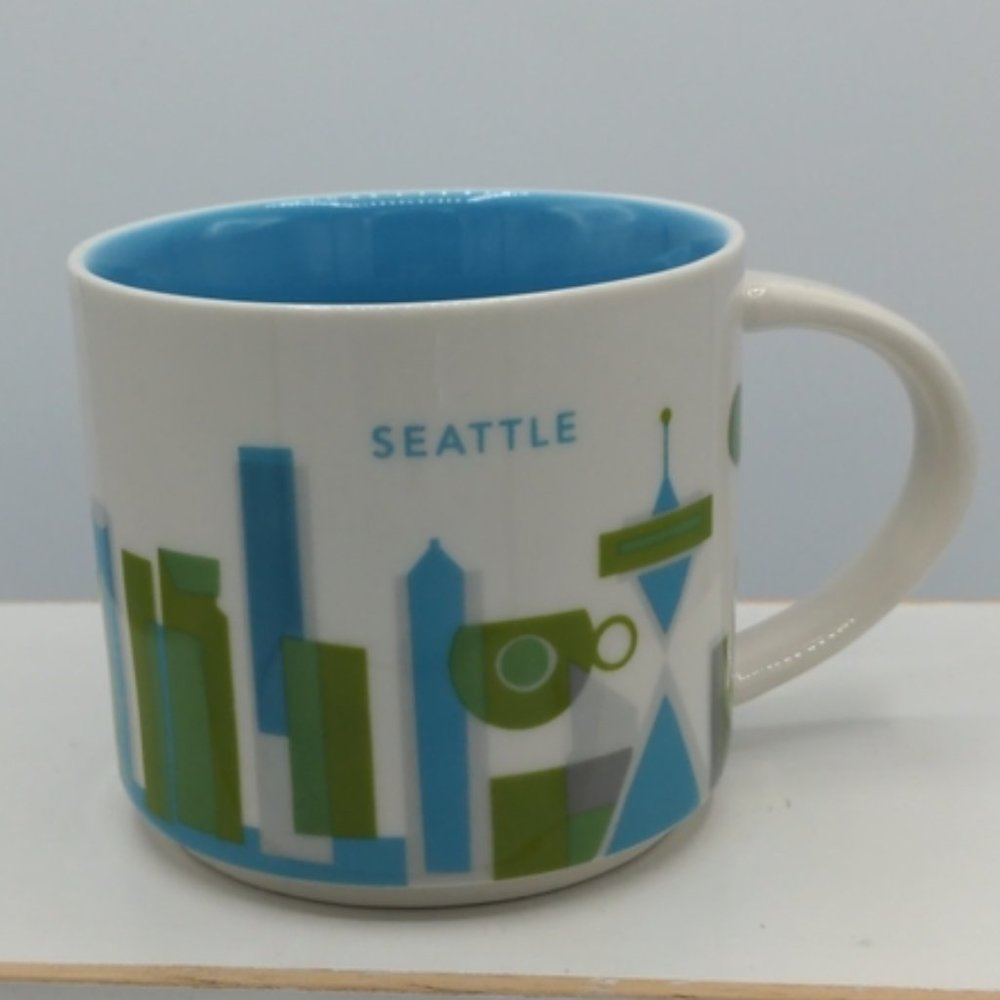 Seattle Starbucks You Are Here Collection 14oz. Coffee Mug